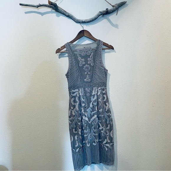 Sue Wong Nocturne Beaded and Embroidered Cocktail Dress - Picture 5 of 10